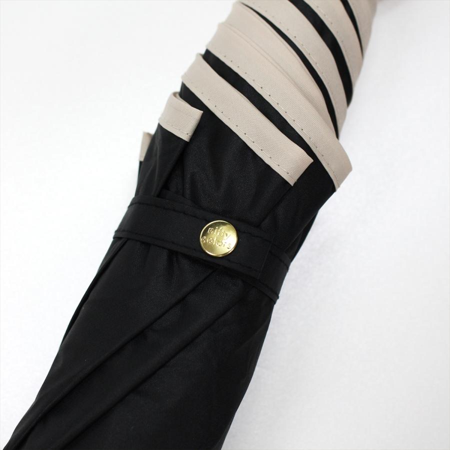 雨傘 日傘 折りたたみ レディース ミニ 晴雨兼用 ニフティカラーズ UV対策 完全遮光100％ 遮熱 高水圧 丈夫 おしゃれ 暑さ対策 熱中症対策 | nifty colors | 11