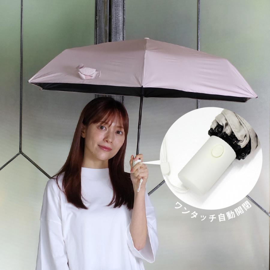 雨傘 日傘 折りたたみ レディース 晴雨兼用 ニフティカラーズ UV対策 完全遮光 軽量 自動開閉 | nifty colors | 01