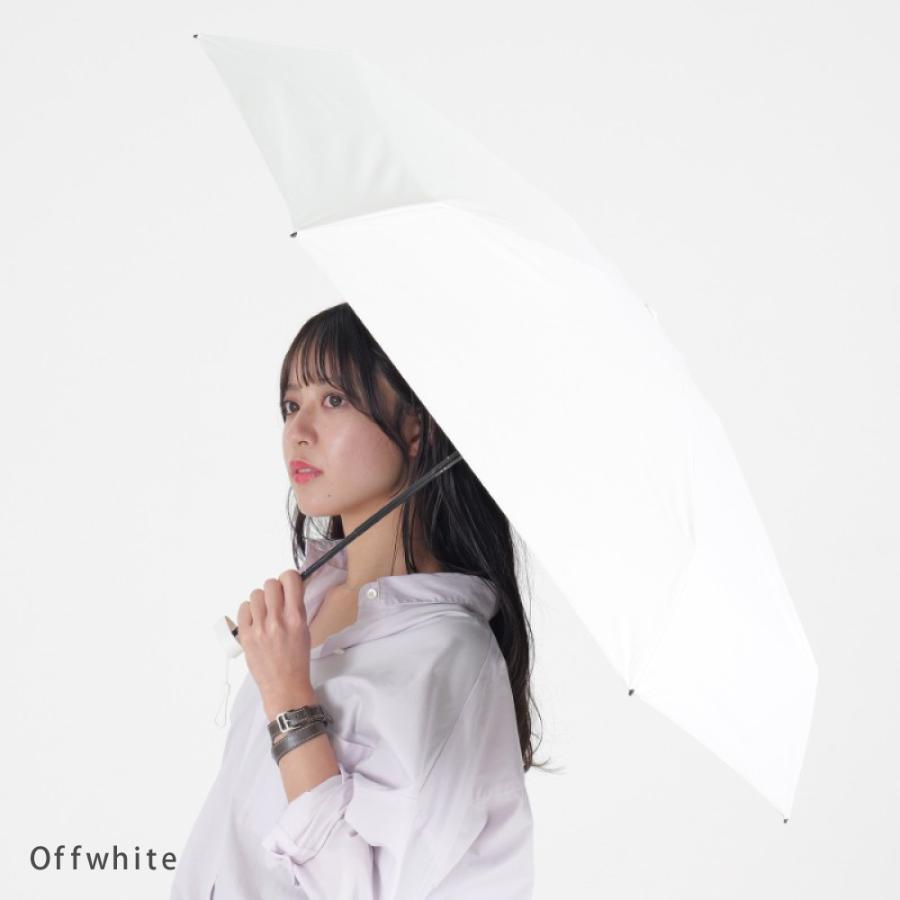 日傘 折りたたみ レディース 晴雨兼用 UV対策 完全遮光 軽量 コンパクト ニフティカラーズ カラビナ付 | nifty colors | 22