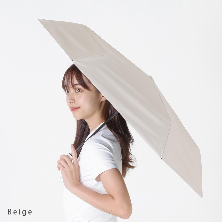 日傘 折りたたみ 晴雨兼用 完全遮光 軽量 自動開閉 UV100％ レディース ニフティカラーズ | nifty colors | 16