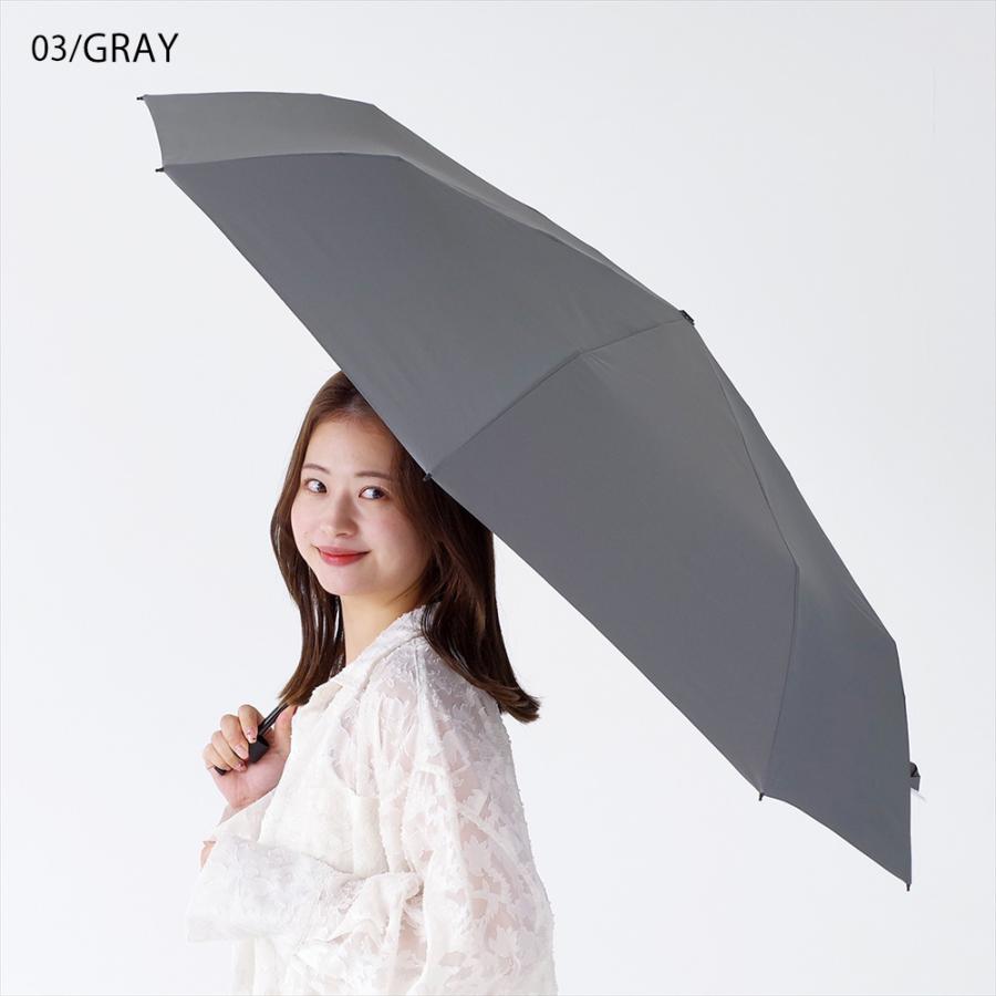 日傘 折りたたみ 晴雨兼用 大きい 耐風 強撥水 ニフティカラーズ UV対策 完全遮光100％ | nifty colors | 14