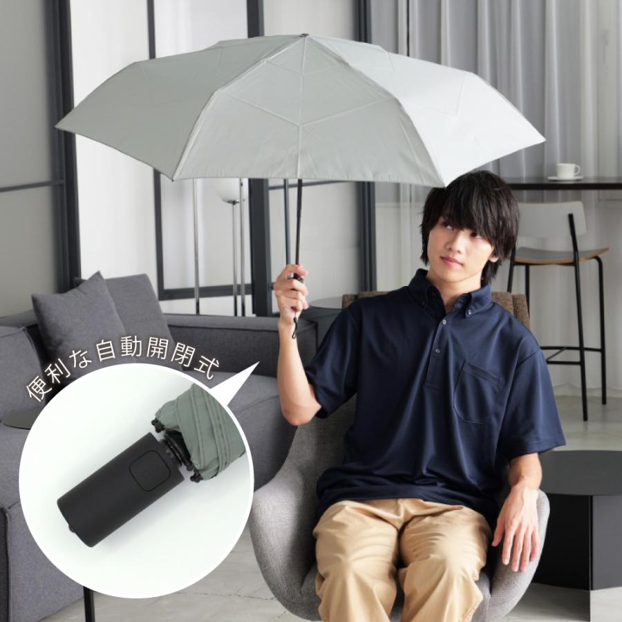 雨傘 折りたたみ 軽量 シンプル ユニセックス 大きい 防水 高水圧 Memorilla ニフティカラーズ | nifty colors | 05
