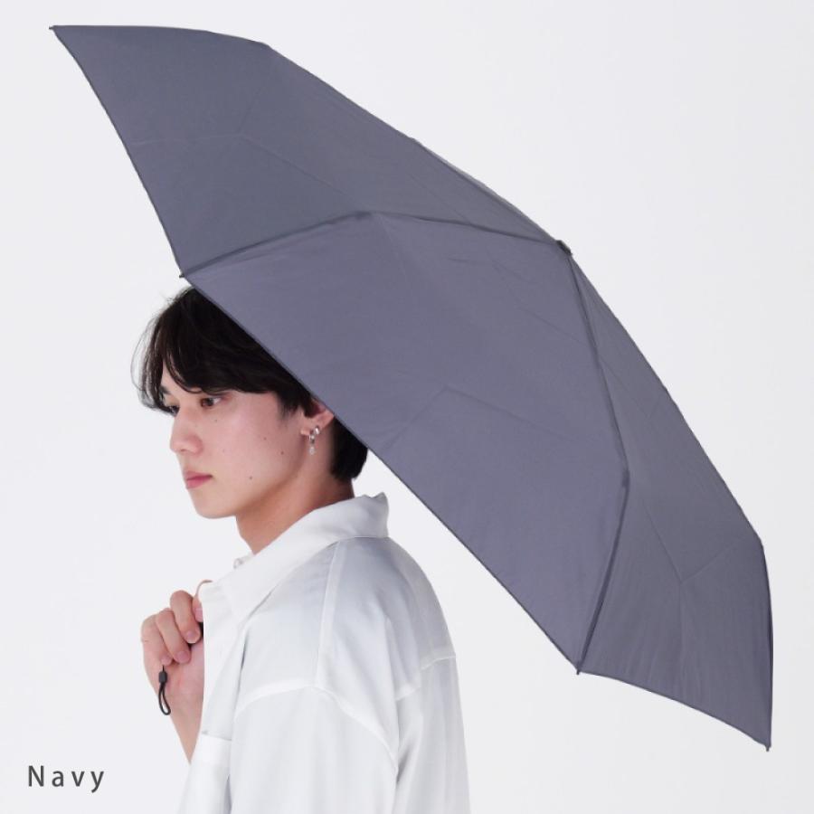 雨傘 折りたたみ 軽量 シンプル ユニセックス 大きい 防水 高水圧 Memorilla ニフティカラーズ | nifty colors | 10