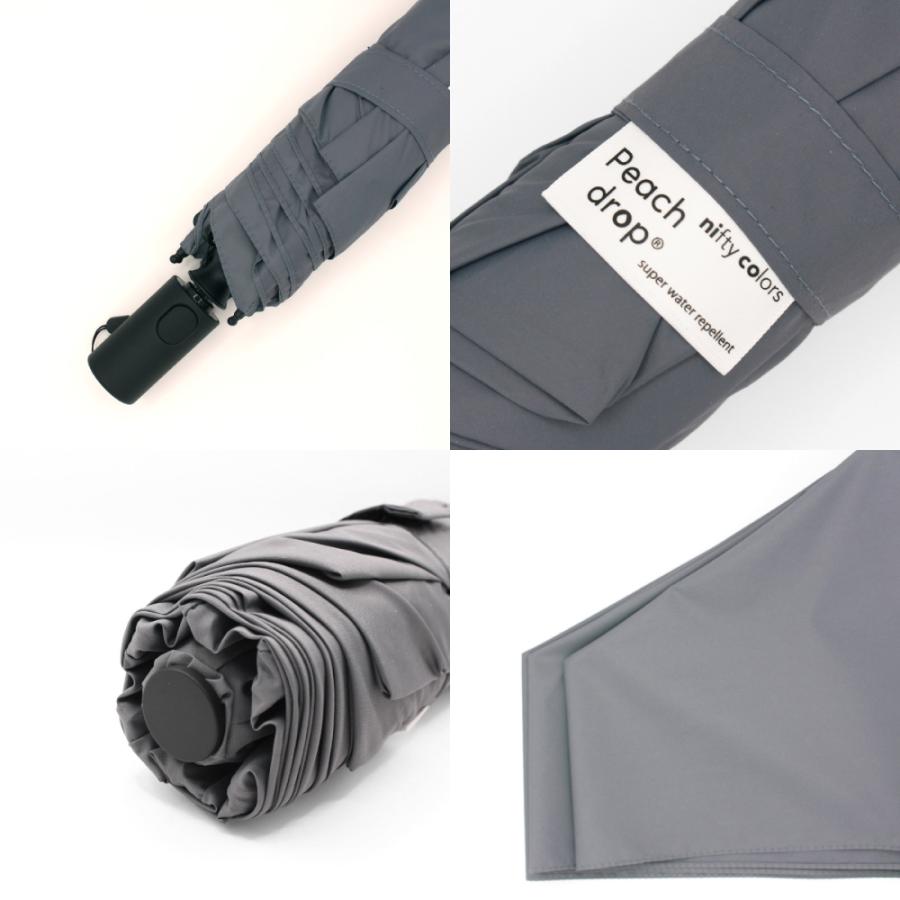 日傘 折りたたみ 晴雨兼用 完全遮光 メンズ レディース 自動開閉 軽量 遮熱 ニフティカラーズ | nifty colors | 16