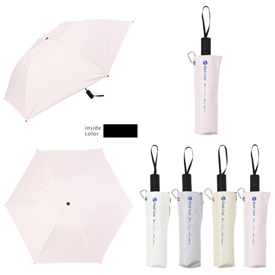 ラディクール 日傘 折りたたみ 冷却 晴雨兼用 遮光 遮熱 UV 58cm 大きめ 耐風 自動開閉 | nifty colors | 15