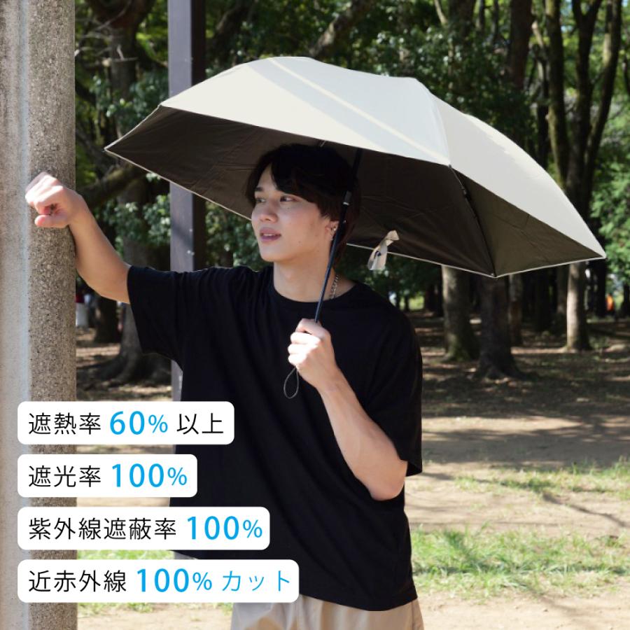 ラディクール 日傘 折りたたみ 冷却 晴雨兼用 遮光 遮熱 UV 58cm 大きめ 耐風 自動開閉 | nifty colors | 07