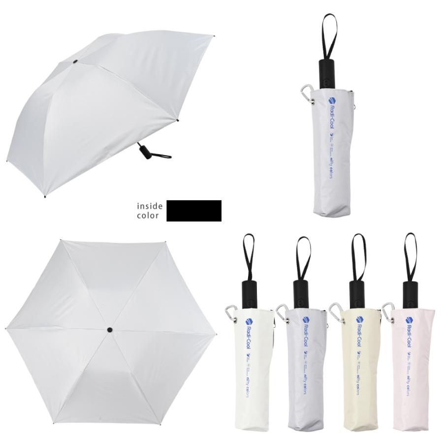 ラディクール 日傘 折りたたみ 冷却 晴雨兼用 遮光 遮熱 UV 58cm 大きめ 耐風 自動開閉 | nifty colors | 11