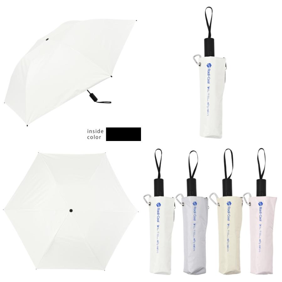 ラディクール 日傘 折りたたみ 冷却 晴雨兼用 遮光 遮熱 UV 58cm 大きめ 耐風 自動開閉 | nifty colors | 13
