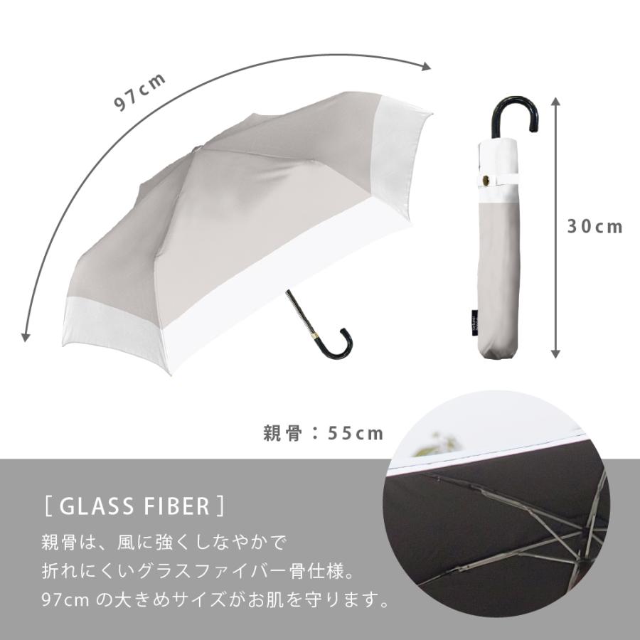 日傘 雨傘 折りたたみ レディース 晴雨兼用 UV対策 UPF50＋ 完全遮光 遮熱 中谷 |  | 10