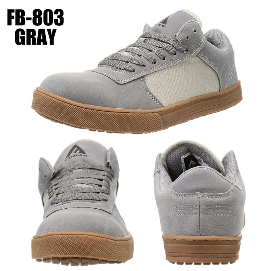 スケートシューズ 安全靴 バイク ライディングシューズ  メンズ レディース 男性用 女性用 セイフティシューズ 安全スニーカー 作業靴 ローカット | FUBAR | 03