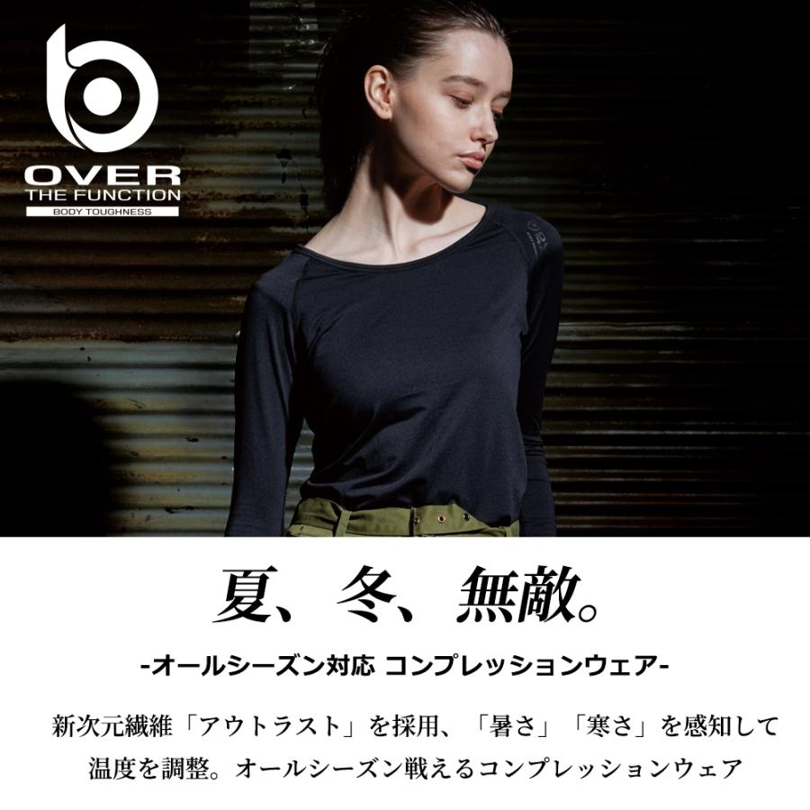 冷感インナー 熱中症対策グッズ コンプレッション レディース 長袖 夏冬 消臭 快適 涼しい 下着 放熱 トレーニング | BODY TOUGHNESS | 01