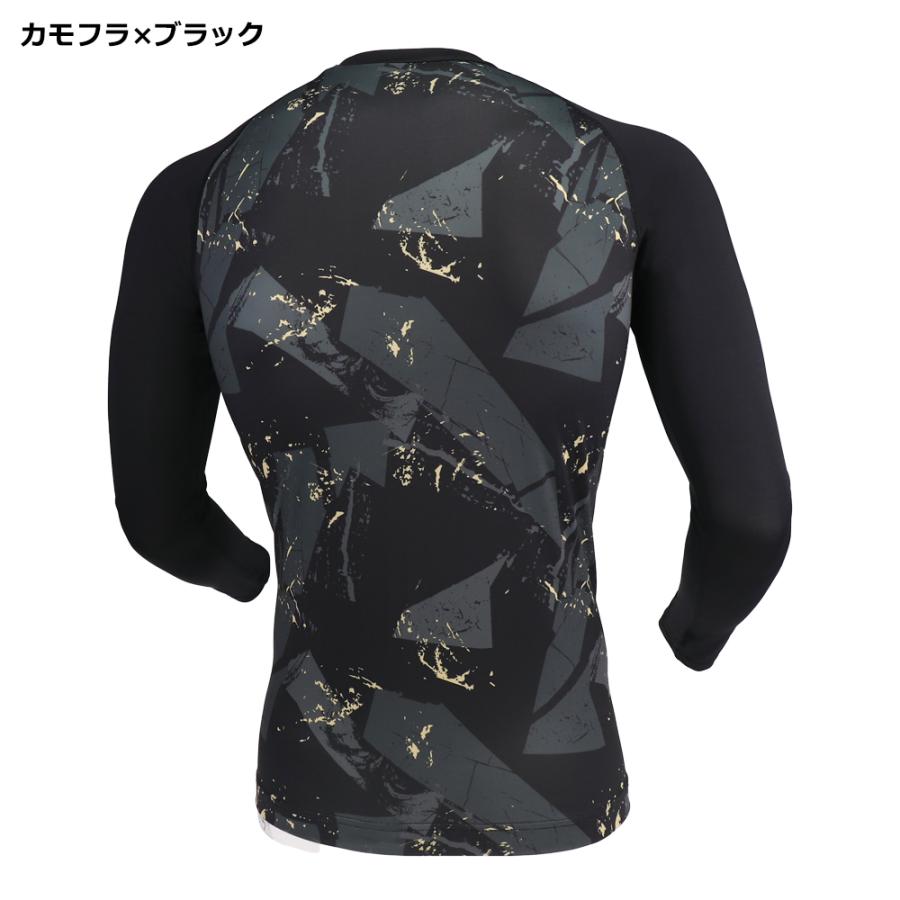 冷感インナー メンズ 熱中症対策グッズ トレーニング 丸首 長袖 夏冬 消臭 快適 涼しい 放熱 | BODY TOUGHNESS | 09