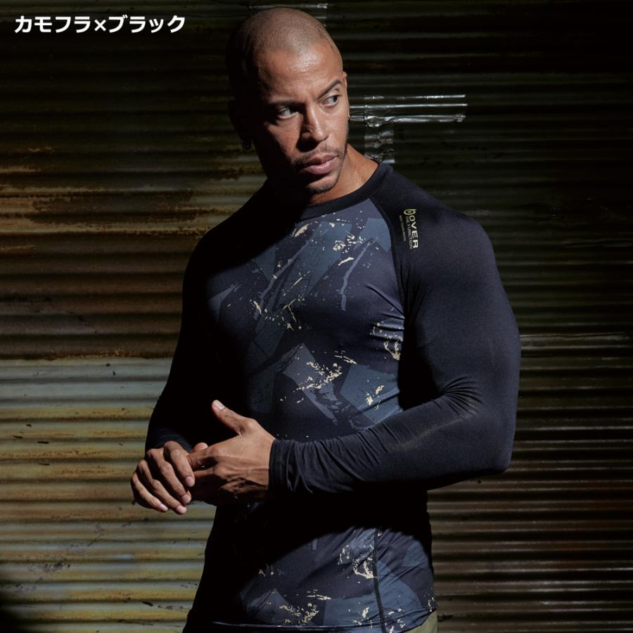 美品　BRIEFING 薄手　トレーナー 配色切り替え重ね着風チュニック丈薄手トレーナー スウェット