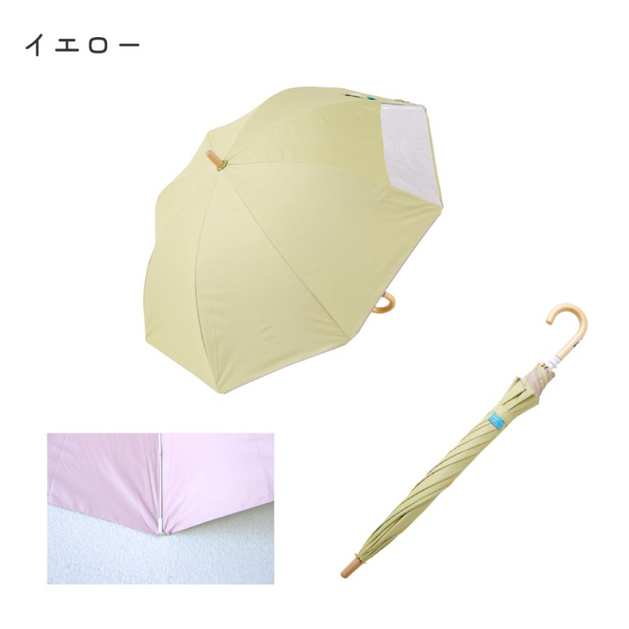 キッズ 日傘 LINE DROPS 完全遮光 晴雨兼用 長傘 UV対策 紫外線対策 熱中症対策 遮熱  ギフト プレゼント | LINE DROPS | 18