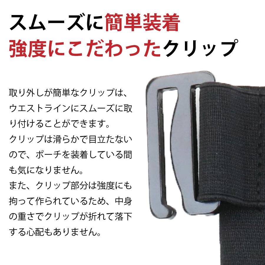 ウエストポーチ カードホルダー メンズ レディース 収納 ウエストバッグ カード  One80Pouch 超薄型 クレジットカード キャッシュレス |  | 06