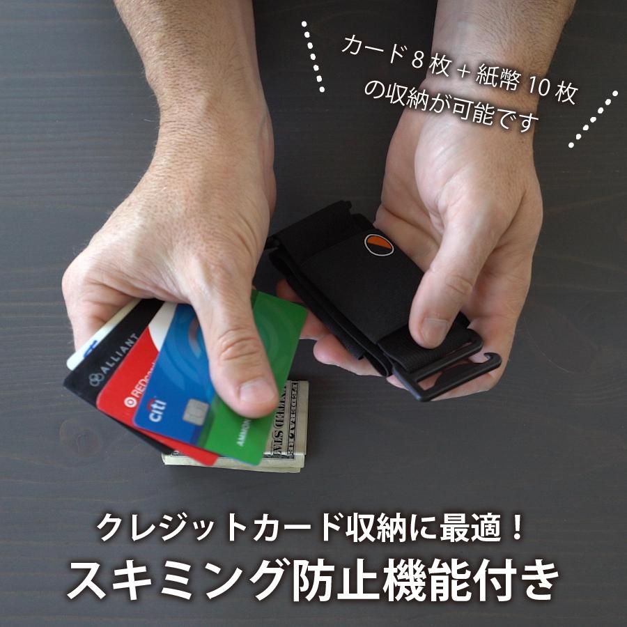 ウエストポーチ カードホルダー メンズ レディース 収納 ウエストバッグ カード  One80Pouch 超薄型 クレジットカード キャッシュレス |  | 08