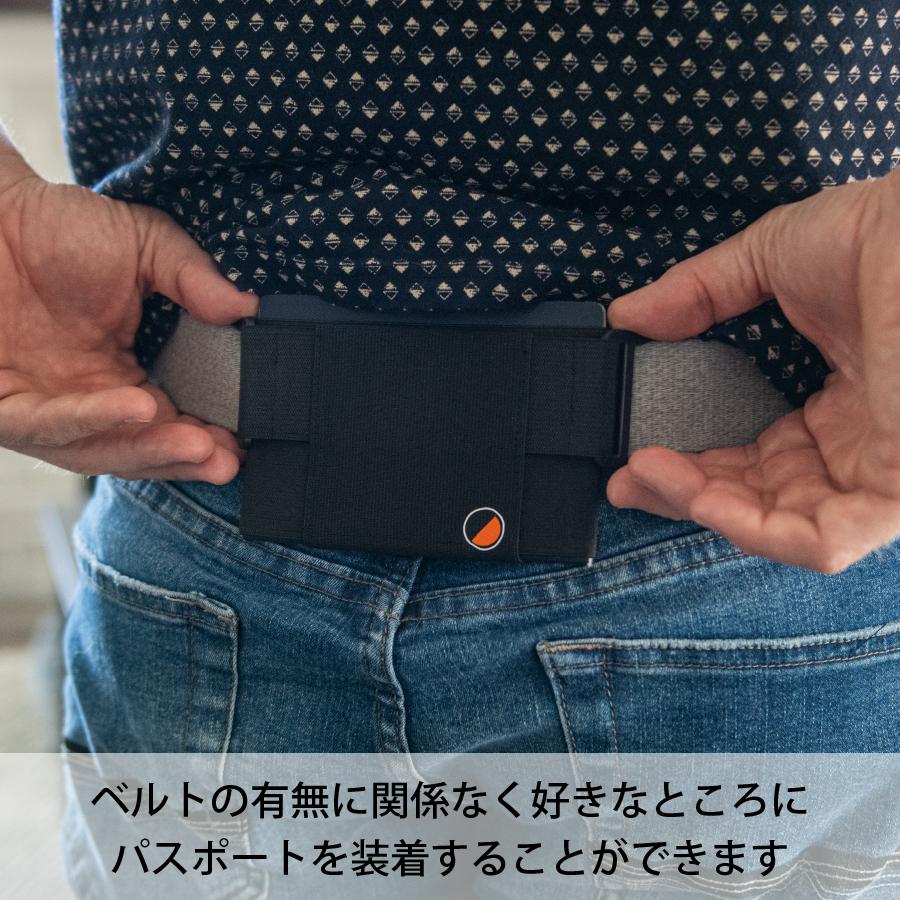 ウエストポーチ パスポートケース ウエストバッグ メンズ レディース  One80Pouch 超薄型 現金 キャッシュレス 海外旅行 小物 携帯 スキミング防止 |  | 03