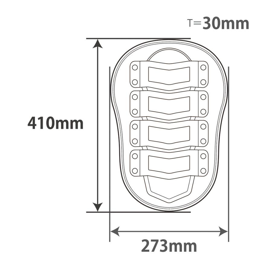 バイク OPハードプロテクター ACE CAFE LONDON ジャケット  メンズ レディース 兼用 ブラック  OPB-01 POi DESIGNS プロテクター 背中 脊椎 | ブランド登録なし | 02