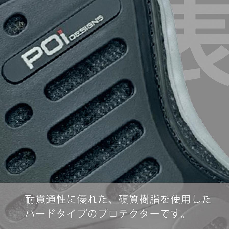 左右 セット   OPハードプロテクター ACE CAFE LONDON メンズ レディース 兼用 ブラック OPC-01 POi DESIGNS バイク インナー 胸 胸部 | ブランド登録なし | 02