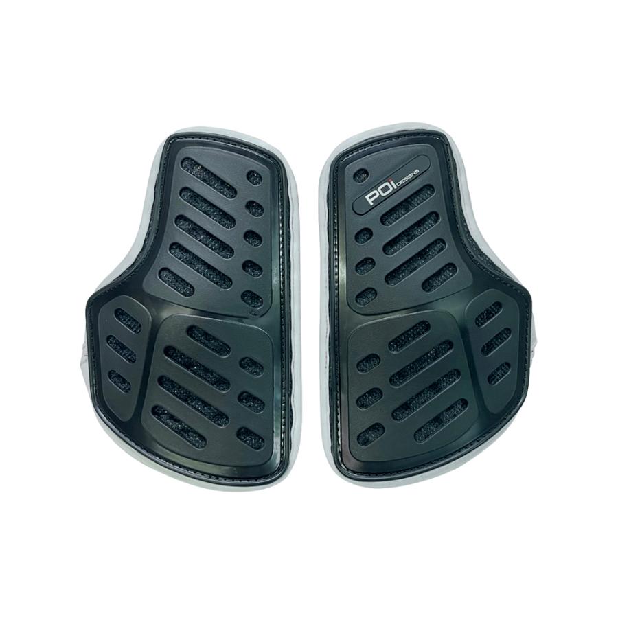 左右 セット   OPハードプロテクター ACE CAFE LONDON メンズ レディース 兼用 ブラック OPC-01 POi DESIGNS バイク インナー 胸 胸部 | ブランド登録なし | 05