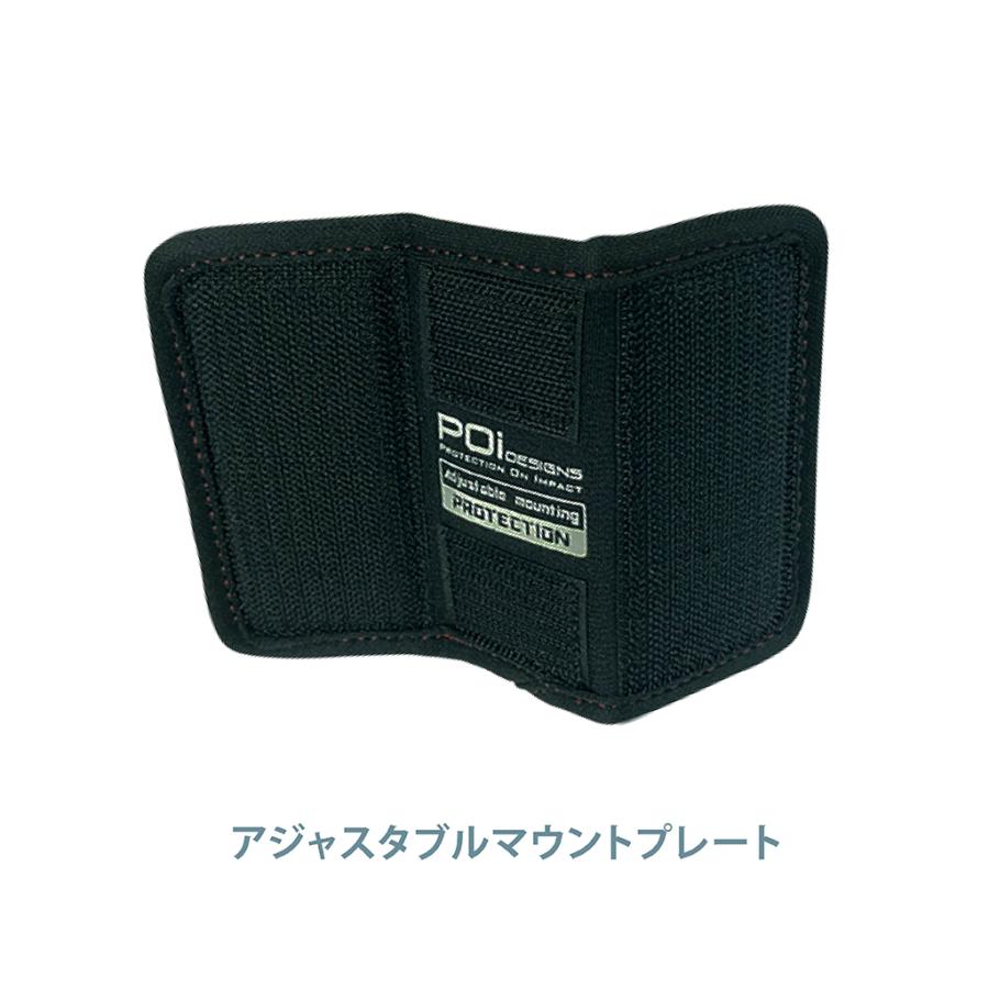 バイク インナー 胸 胸部 スポーツチェストプロテクター  メンズ レディース 兼用 ブラック Lサイズ CE OPC-01-PRO POi DESIGNS インナー | ブランド登録なし | 02