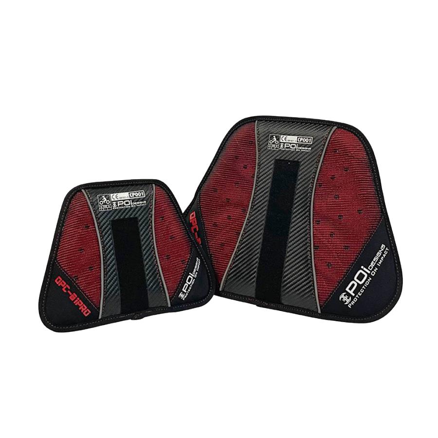 バイク インナー 胸 胸部 スポーツチェストプロテクター  メンズ レディース 兼用 ブラック Lサイズ CE OPC-01-PRO POi DESIGNS インナー | ブランド登録なし | 06