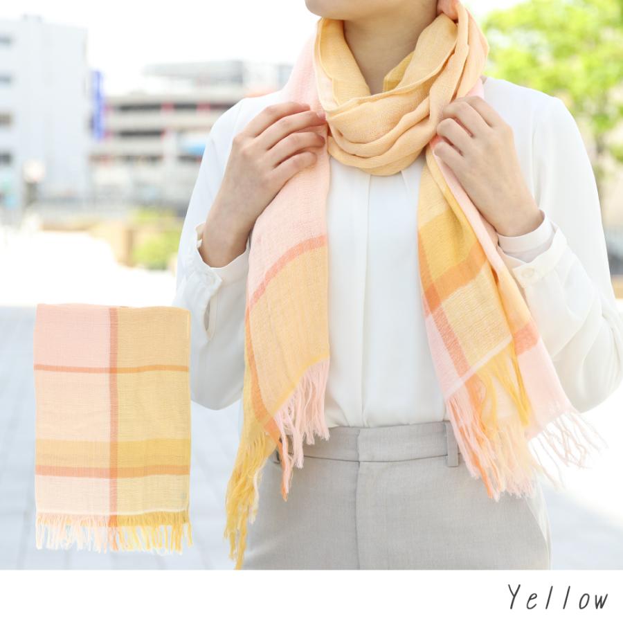 ストール 日本製 コットン ギフト 薄手 レディース UVカット 冷え対策 日よけ プレゼント 春物 |  | 03