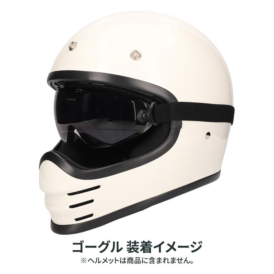 バイク用 ストリートゴーグル リード工業 レトロ ビンテージ アメリカン ネオクラシック 汎用 軽量 眼鏡 UVカット | リード工業 | 03