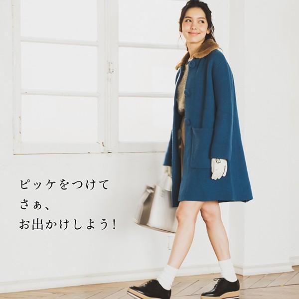 手袋 刺繍 ワッペン スマホ レディース ニット フリーサイズ チカコ CS |  | 04