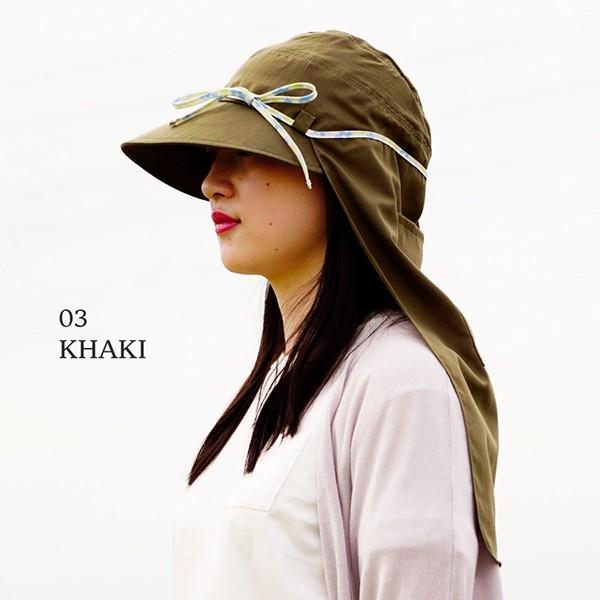 帽子 紫外線カット UVカット レディース 日よけ帽子 紫外線対策 首元 農作業 ガーデニング ギフト プレゼント |  | 02