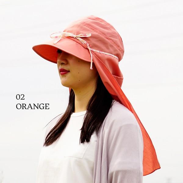 帽子 紫外線カット UVカット レディース 日よけ帽子 紫外線対策 首元 農作業 ガーデニング ギフト プレゼント |  | 03