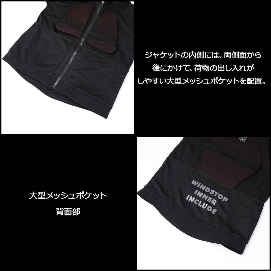 バイク ジャケット 夏 プロテクター  2色/4サイズ おしゃれ メンズ レディース スポルトプロテクティブ メッシュジャケット POi DESIGNS PMJ-02 | ブランド登録なし | 06