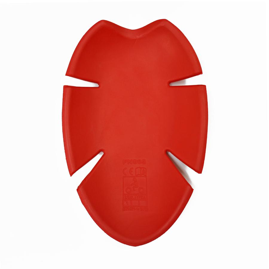 バイク 肘 膝 推奨 肩 CE プロテクター  メンズ レディース 兼用  レッド フリーサイズ SLIM 2個セット  PN-003  POi DESIGNS プロテクター インナー | ブランド登録なし | 02