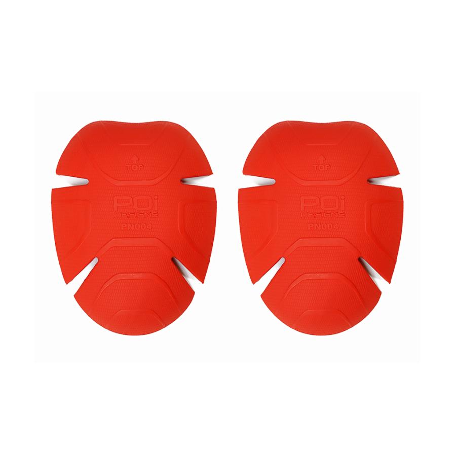 バイク 肩 推奨 CE プロテクター  メンズ レディース 兼用  レッド フリーサイズ SLIM 2個セット  PN-004  POi DESIGNS プロテクター インナー | ブランド登録なし | 07