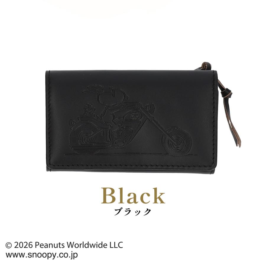 キーケース レディース スヌーピーRIDER 本革 牛革 オープンユアハート PEANUTS ピーナッツ | PEANUTS | 14
