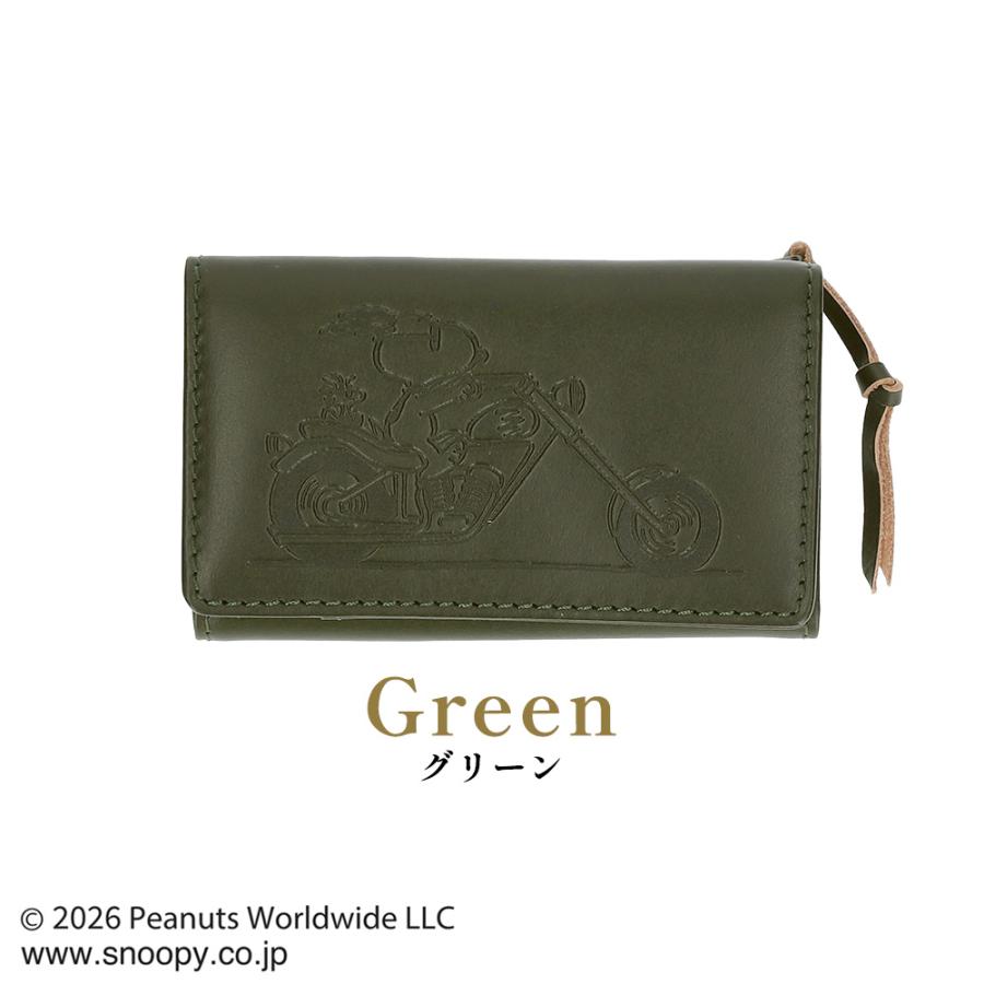 キーケース レディース スヌーピーRIDER 本革 牛革 オープンユアハート PEANUTS ピーナッツ | PEANUTS | 15