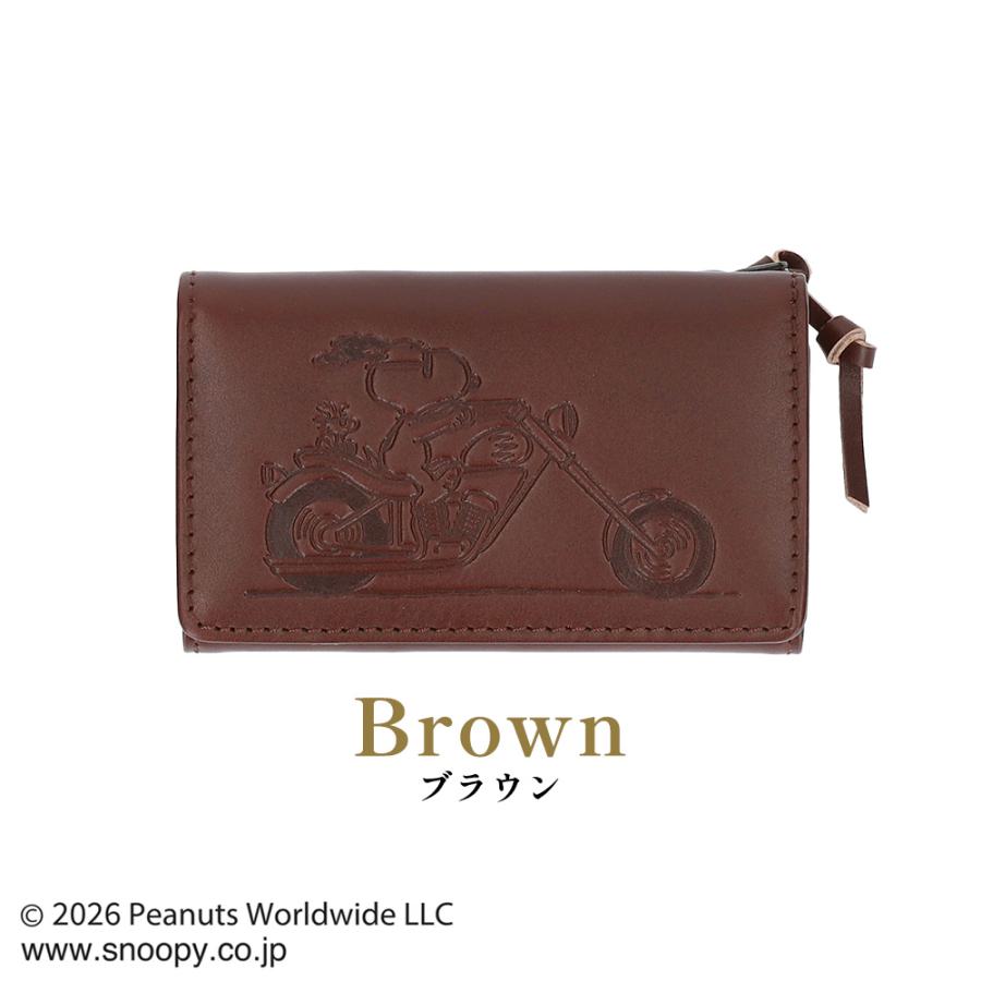 キーケース レディース スヌーピーRIDER 本革 牛革 オープンユアハート PEANUTS ピーナッツ | PEANUTS | 16
