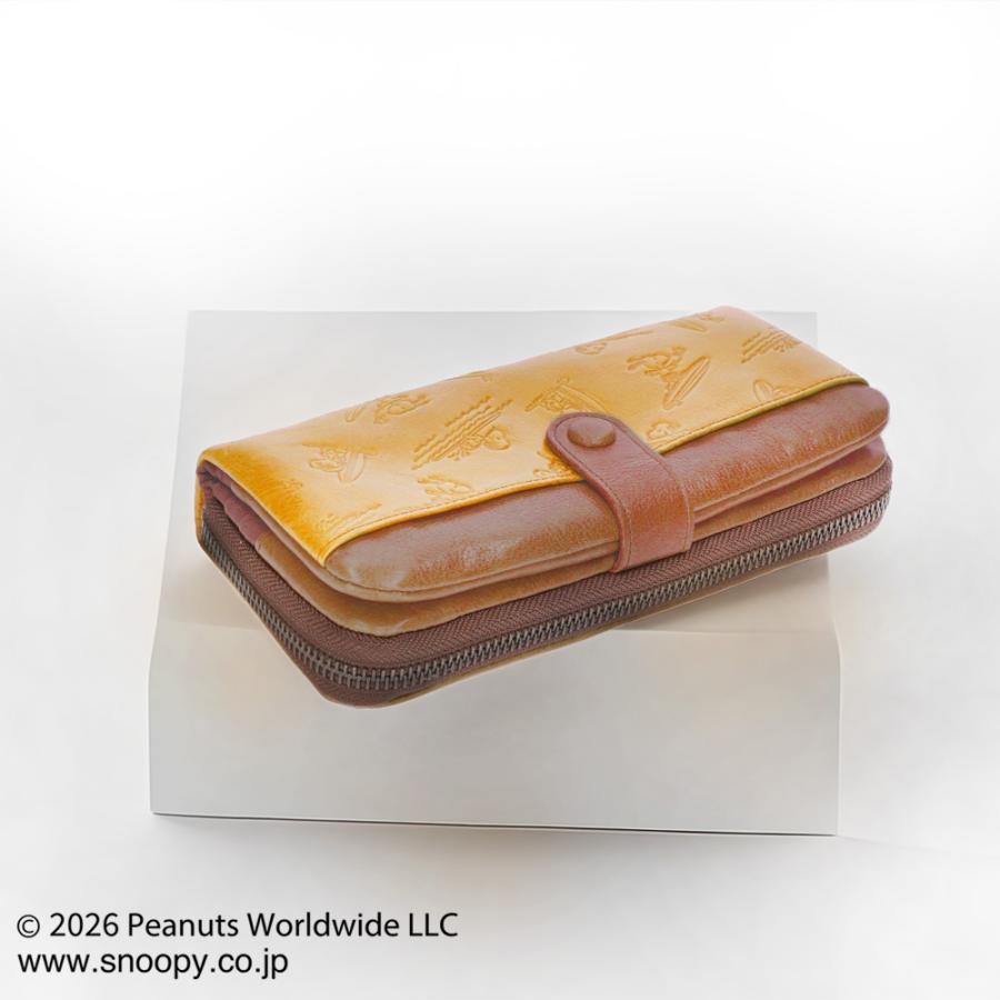 長財布 メンズ スヌーピー FUNFUNFUN 牛革 本革 ライダー 大容量 小銭入れ カードケース ウォレット PEANUTS | PEANUTS | 15