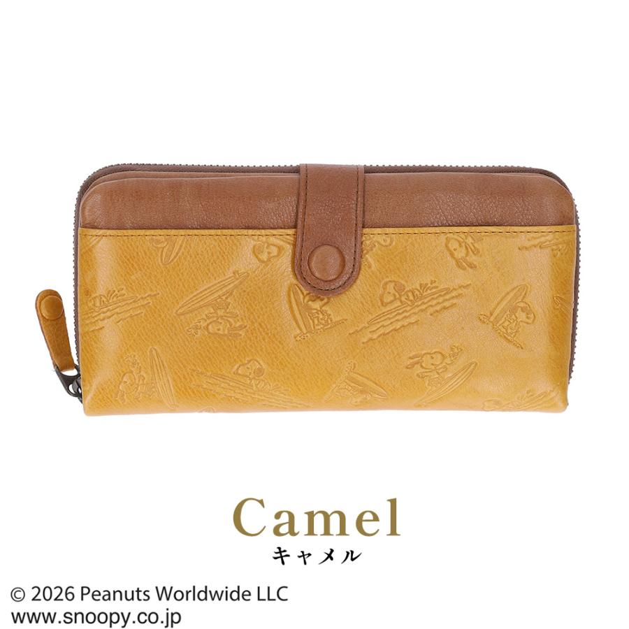 長財布 メンズ スヌーピー FUNFUNFUN 牛革 本革 ライダー 大容量 小銭入れ カードケース ウォレット PEANUTS | PEANUTS | 16