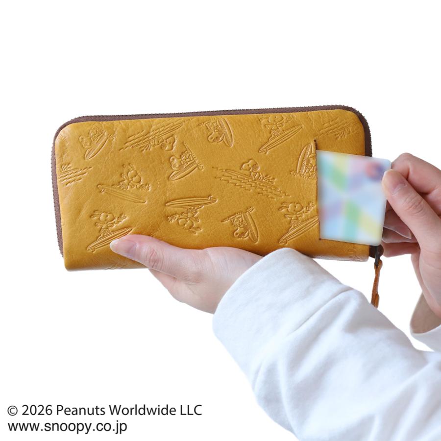 長財布 メンズ スヌーピー FUNFUNFUN 牛革 本革 ライダー 大容量 小銭入れ カードケース ウォレット PEANUTS | PEANUTS | 08