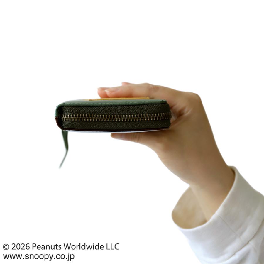 長財布 メンズ スヌーピー WASHING 牛革 本革 ライダー 大容量 小銭入れ カードケース ウォレット PEANUTS | PEANUTS | 10