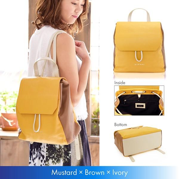 リュックサック レディース 春夏 リパーニ ギフト RIPANI イタリア製 本革バッグ A4対応 大容量 収納力 通勤 通学 旅行 |  | 02