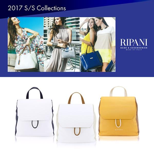 リュックサック レディース 春夏 リパーニ ギフト RIPANI イタリア製 本革バッグ A4対応 大容量 収納力 通勤 通学 旅行 |  | 03