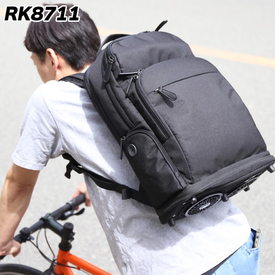 ファン付き リュック メンズ バックパック オールシーズン 通勤 通学 暑さ対策 ROBERT KLEIN |  | 17