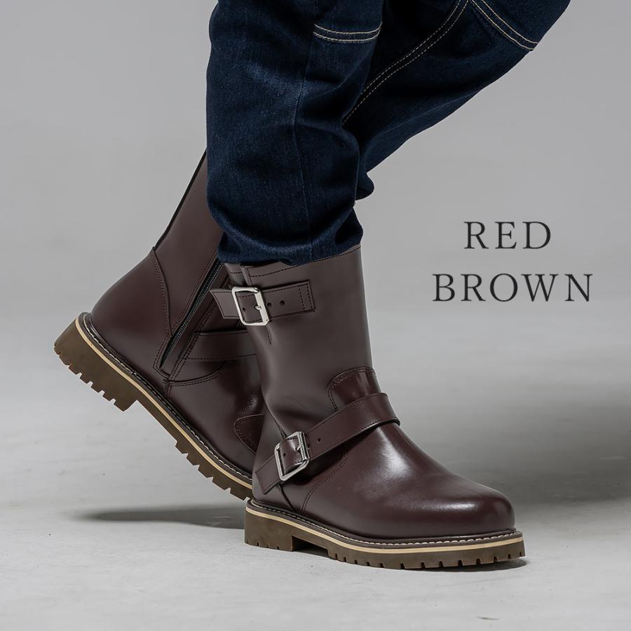 【防水】レディース バイク用 ライディングブーツ 本革シフトガード付き Rosso StyleLab ROB207 ロッソスタイルラボ 女性専用設計 エンジニアブーツ | Rosso StyleLab | 07