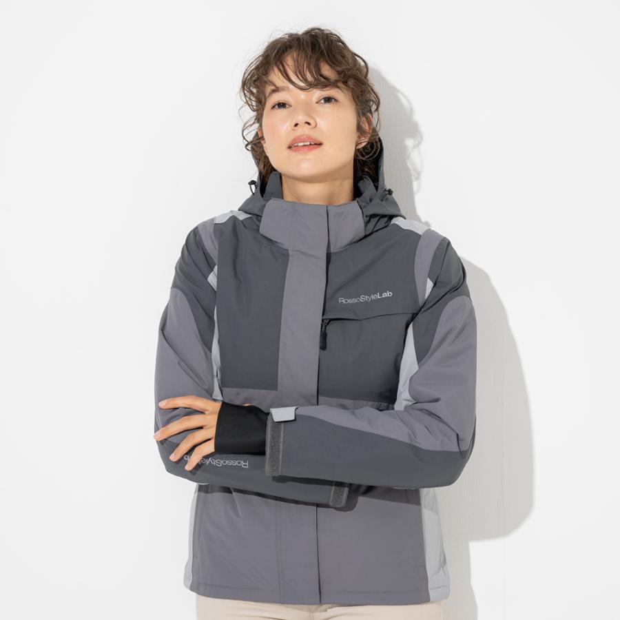 【廃番在庫限り特価】レディース バイク 秋冬 ライダース ウィンター ジャケット プロテクター付属 Rosso StyleLab ロッソスタイルラボ ROJ0997 | Rosso StyleLab | 06