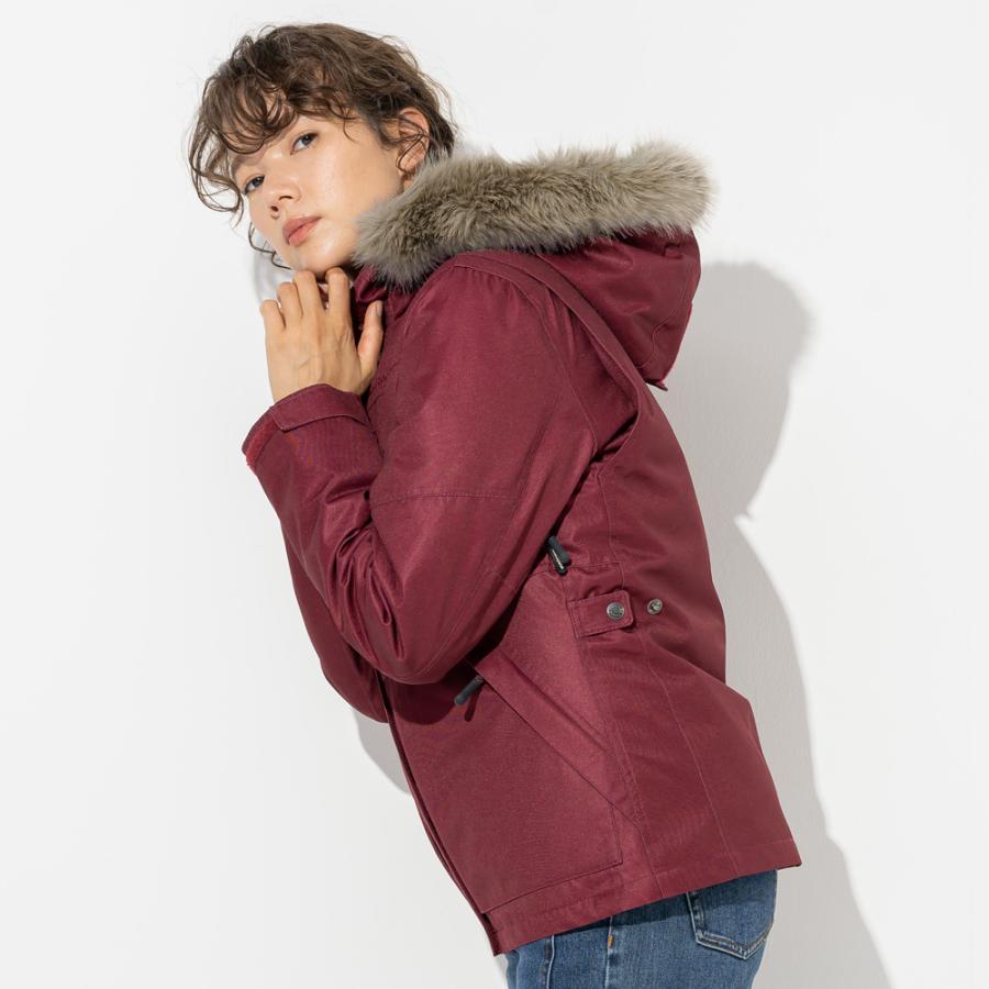 レディース バイク ジャケットミリタリー ウィンター ジャケット プロテクター付属 防寒 防風 撥水 軽量 暖かい オートバイ オシャレ かわいい |  | 05