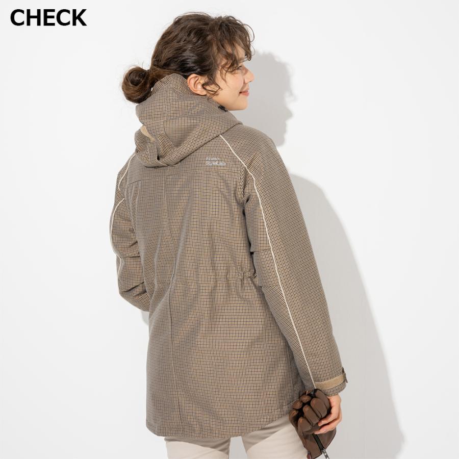 レディース バイク モッズコート ウィンター ジャケット プロテクター付属 防寒 防風 撥水 軽量 オートバイ | Rosso StyleLab | 03