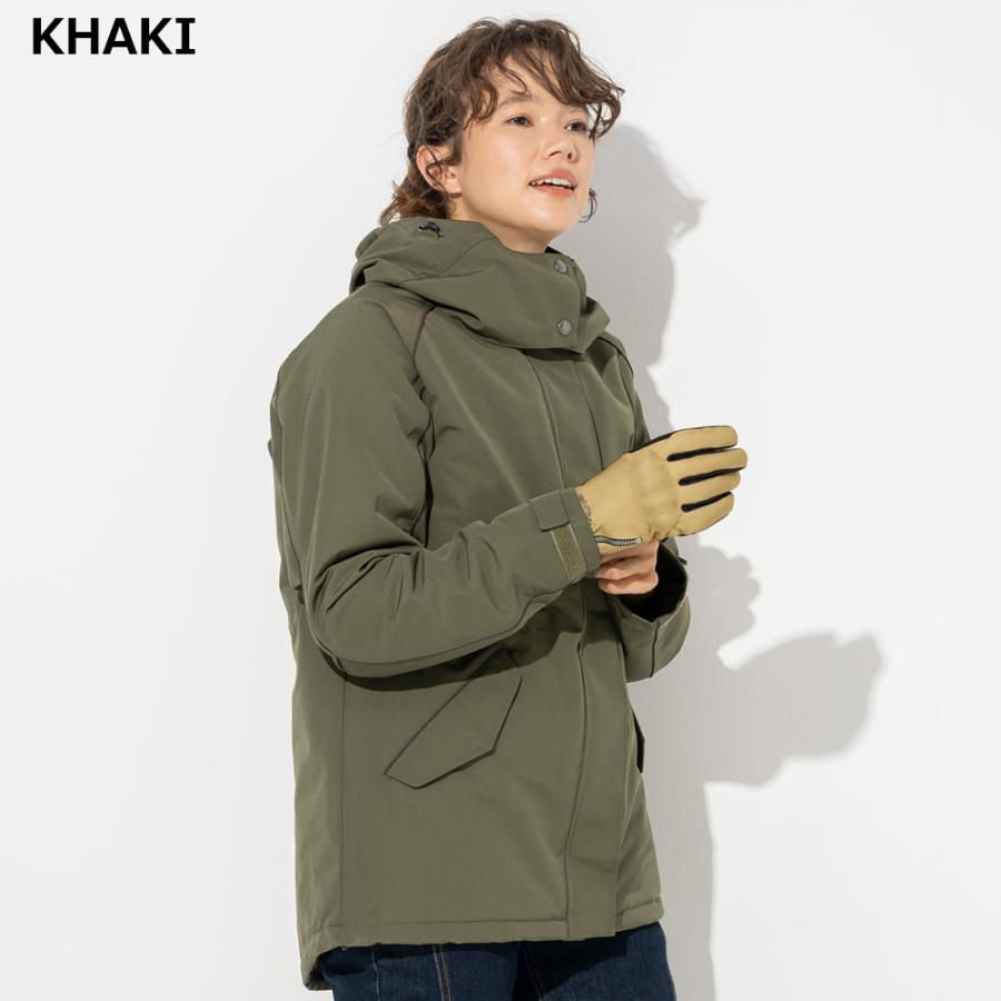 レディース バイク モッズコート ウィンター ジャケット プロテクター付属 防寒 防風 撥水 軽量 オートバイ | Rosso StyleLab | 05