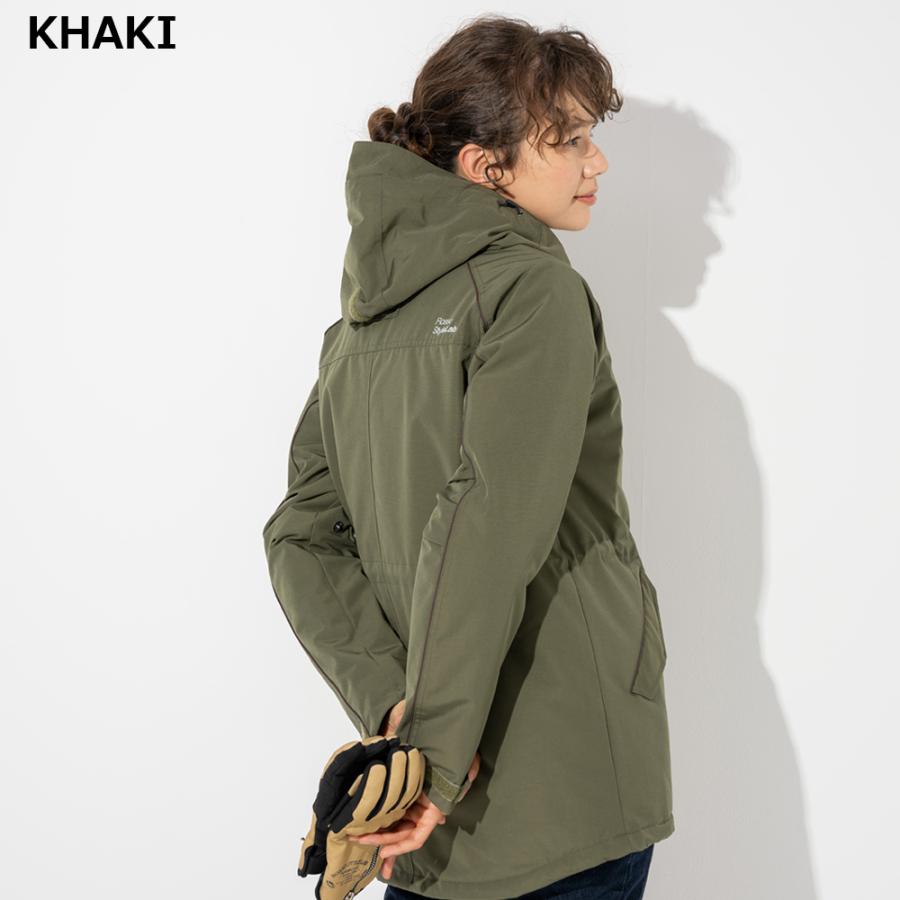 レディース バイク モッズコート ウィンター ジャケット プロテクター付属 防寒 防風 撥水 軽量 オートバイ | Rosso StyleLab | 07